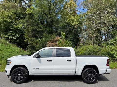 Bright White Ram 1500 Limited Night Edition Crew Cab 4x4.  Click to enlarge.