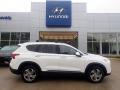  2023 Hyundai Santa Fe Serenity White Pearl #1