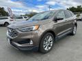 Front 3/4 View of 2019 Ford Edge Titanium AWD #3