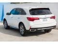  2020 Acura MDX Platinum White Pearl #2