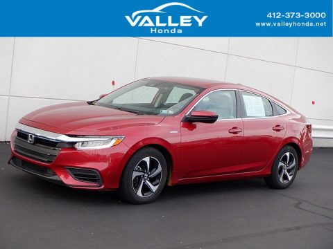 Radiant Red Metallic Honda Insight EX.  Click to enlarge.