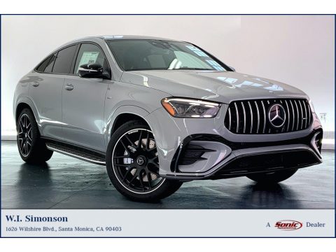 Alpine Gray Mercedes-Benz GLE 53 AMG 4Matic Coupe.  Click to enlarge.