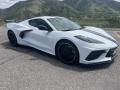 Front 3/4 View of 2021 Chevrolet Corvette Stingray Coupe #3