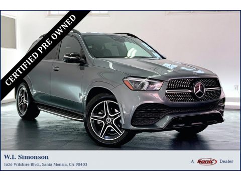 Selenite Grey Metallic Mercedes-Benz GLE 350 4Matic.  Click to enlarge.