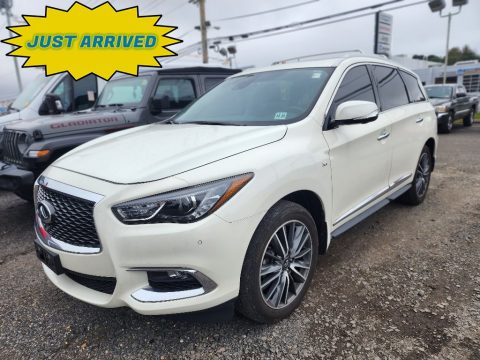Majestic White Infiniti QX60 Luxe AWD.  Click to enlarge.