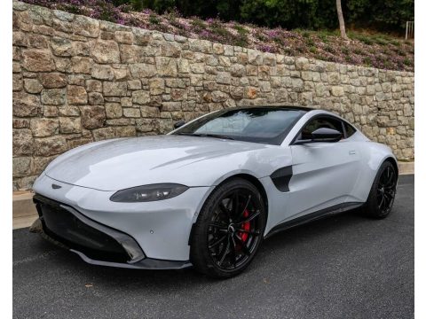 Clubsport White Aston Martin Vantage Coupe.  Click to enlarge.