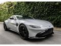 Front 3/4 View of 2019 Aston Martin Vantage Coupe #22