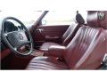 Front Seat of 1987 Mercedes-Benz SL Class 560 SL Roadster #7