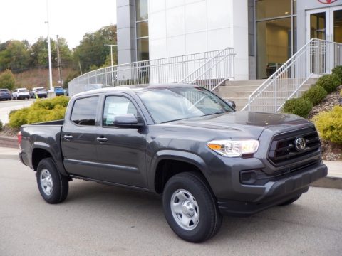 Magnetic Gray Metallic Toyota Tacoma SR Double Cab 4x4.  Click to enlarge.