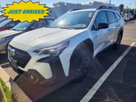 Crystal White Pearl Subaru Outback Onyx Edition.  Click to enlarge.