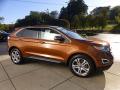 Front 3/4 View of 2017 Ford Edge Titanium AWD #7