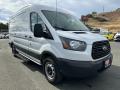 Front 3/4 View of 2018 Ford Transit Van 150 MR Long #1