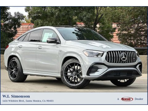 Alpine Gray Mercedes-Benz GLE 53 AMG 4Matic Coupe.  Click to enlarge.