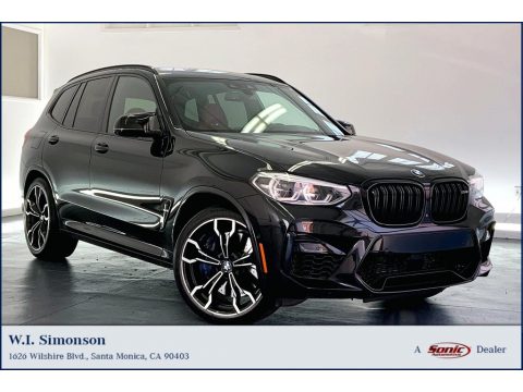 Black Sapphire Metallic BMW X3 M Competition.  Click to enlarge.