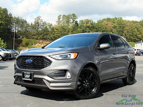 Carbonized Gray Metallic Ford Edge ST-Line AWD.  Click to enlarge.