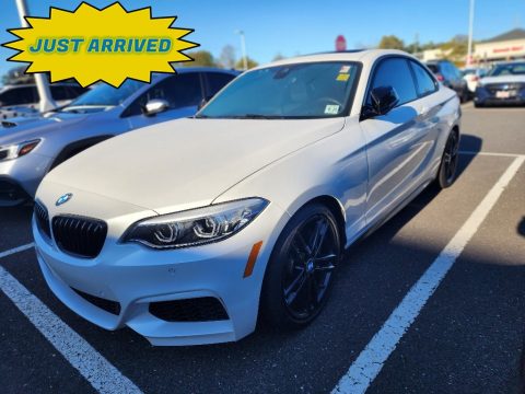 Mineral White Metallic BMW 2 Series 240i xDrive Coupe.  Click to enlarge.