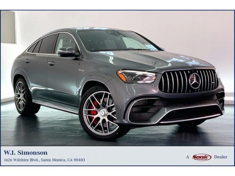 Selenite Gray Metallic Mercedes-Benz GLE 63 S AMG 4Matic Coupe.  Click to enlarge.