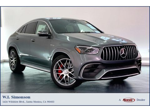 Selenite Gray Metallic Mercedes-Benz GLE 63 S AMG 4Matic Coupe.  Click to enlarge.