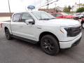 Front 3/4 View of 2023 Ford F150 Lightning Lariat 4x4 #8