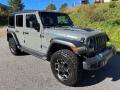 Front 3/4 View of 2022 Jeep Wrangler Unlimited Rubicon 4XE Hybrid #5