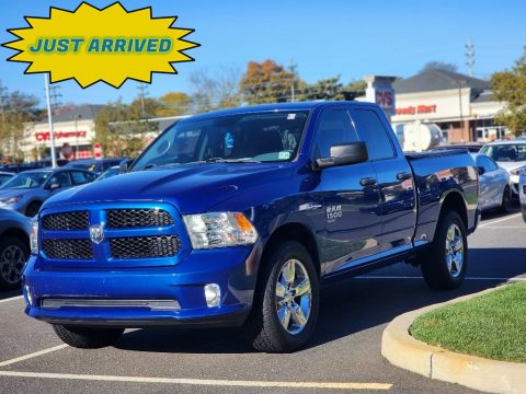 Blue Streak Pearl Ram 1500 Classic Express Quad Cab 4x4.  Click to enlarge.