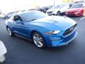 Front 3/4 View of 2021 Ford Mustang EcoBoost Premium Fastback #4