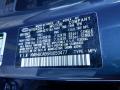 Hyundai Color Code TN6 Denim Blue Pearl #30