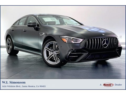 Graphite Gray Magno (Matte) Mercedes-Benz AMG GT 53.  Click to enlarge.