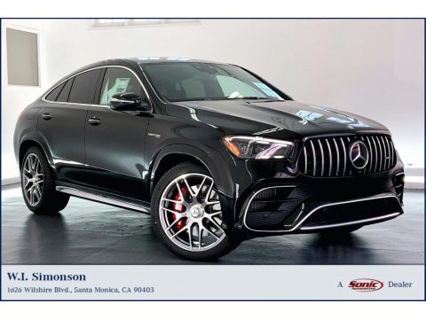Obsidian Black Metallic Mercedes-Benz GLE 63 S AMG 4Matic Coupe.  Click to enlarge.