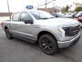 Front 3/4 View of 2023 Ford F150 Lightning XLT 4x4 #9