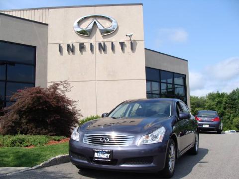 Blue Slate Metallic Infiniti G 35 x Sedan.  Click to enlarge.