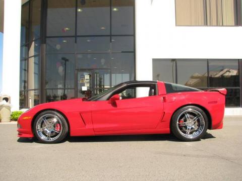 Victory Red Chevrolet Corvette Coupe.  Click to enlarge.
