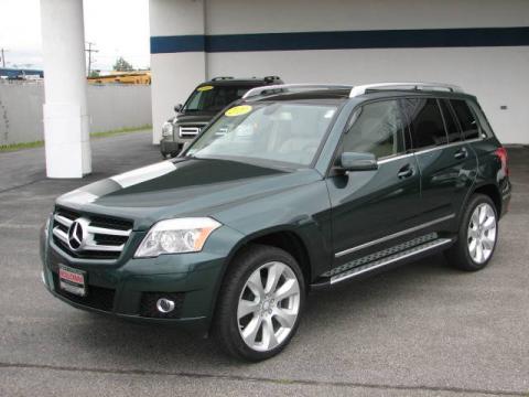 Jade Green Metallic Mercedes-Benz GLK 350 4Matic.  Click to enlarge.