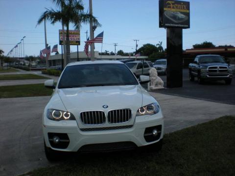 Alpine White BMW X6 xDrive50i.  Click to enlarge.