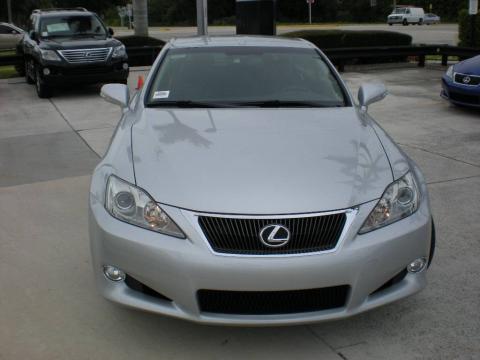 Tungsten Silver Pearl Lexus IS 250C Convertible.  Click to enlarge.