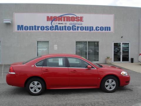 Victory Red Chevrolet Impala LT.  Click to enlarge.
