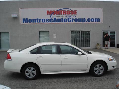White Chevrolet Impala LT. Click to enlarge. White Chevrolet Impala LT. Click to enlarge.