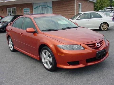 Blazing Copper Metallic Mazda MAZDA6 i Sport Hatchback.  Click to enlarge.