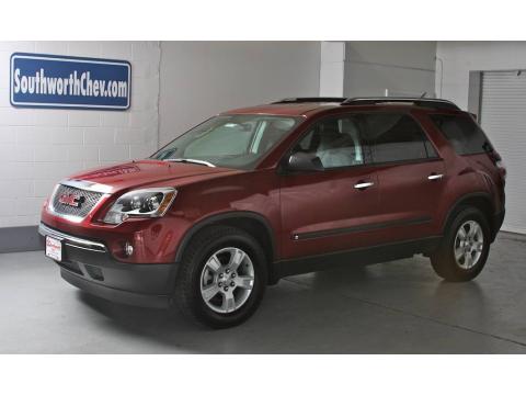 Red Jewel GMC Acadia SLE AWD.  Click to enlarge.