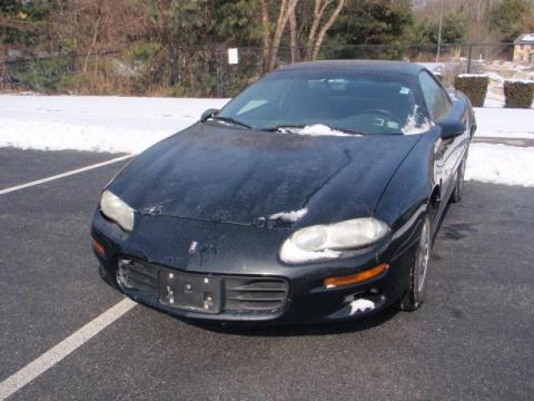 Black Chevrolet Camaro Coupe.  Click to enlarge.
