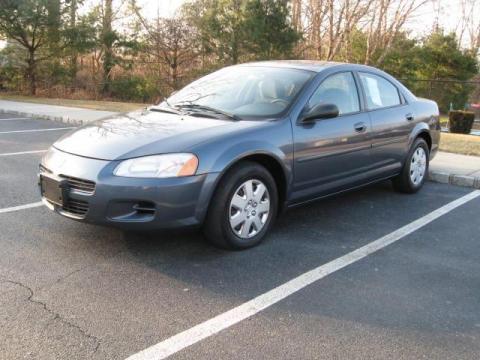 Steel Blue Pearl Dodge Stratus SE Sedan.  Click to enlarge.