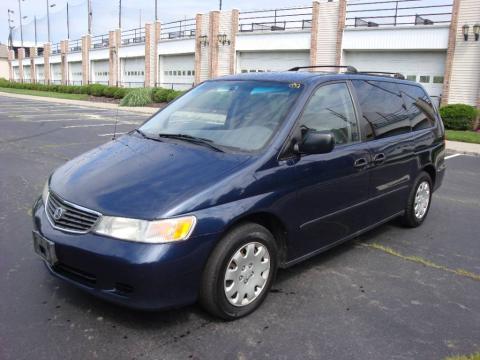 Deep Velvet Blue Pearl Honda Odyssey LX.  Click to enlarge.