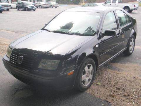 Black Volkswagen Jetta GLS Sedan.  Click to enlarge.