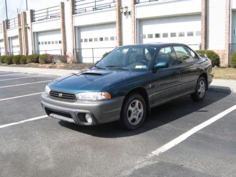 Spruce Green Pearl Subaru Legacy L Sedan.  Click to enlarge.