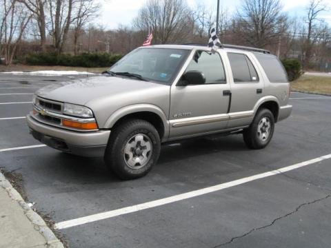 Light Pewter Metallic Chevrolet Blazer LS 4x4.  Click to enlarge.
