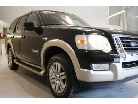 Black Ford Explorer Eddie Bauer 4x4.  Click to enlarge.