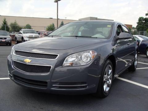 Dark Gray Metallic Chevrolet Malibu LT Sedan.  Click to enlarge.