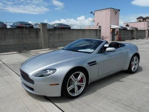 AM Titanium Silver Aston Martin V8 Vantage Roadster.  Click to enlarge.