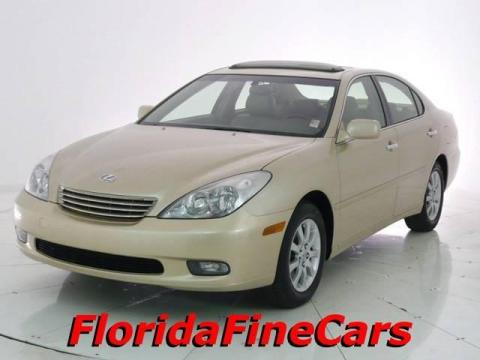 Mystic Gold Metallic Lexus ES 300.  Click to enlarge.
