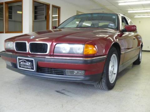 Calypso Red Metallic BMW 7 Series 740iL Sedan.  Click to enlarge.